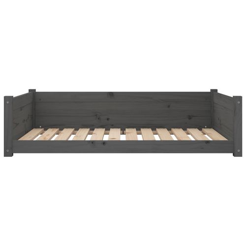 vidaXL Dog Bed Wax Brown 95.5x65.5x28 cm Solid Wood Pine vidaXL