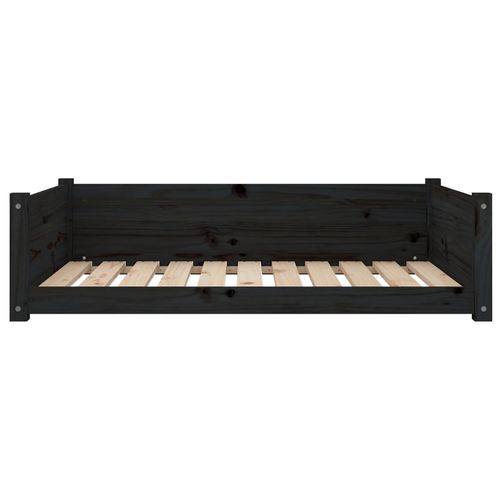 vidaXL Dog Bed Wax Brown 95.5x65.5x28 cm Solid Wood Pine vidaXL