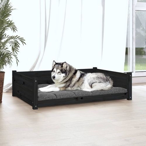 vidaXL Dog Bed Wax Brown 95.5x65.5x28 cm Solid Wood Pine vidaXL