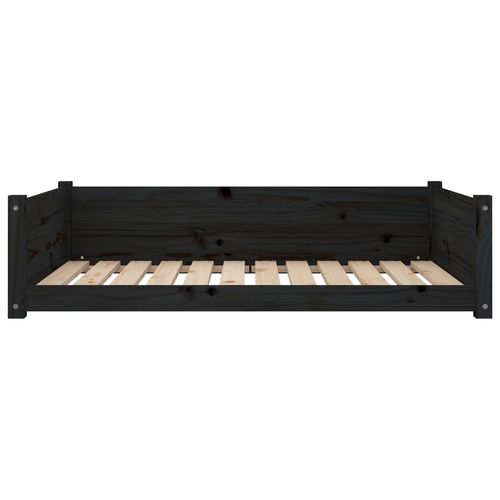 vidaXL Dog Bed Wax Brown 95.5x65.5x28 cm Solid Wood Pine vidaXL