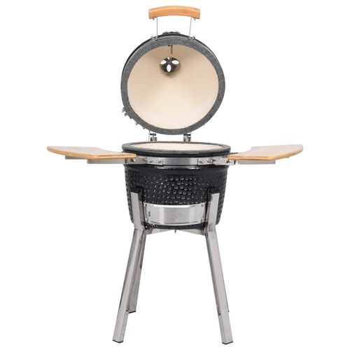 Kamado Barbecue Grill Smoker Ceramic 81 cm vidaXL