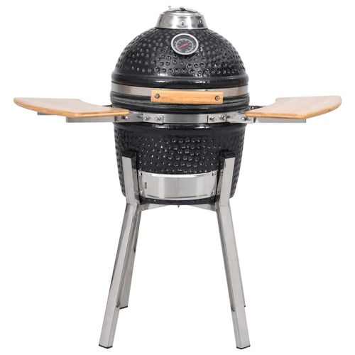 Kamado Barbecue Grill Smoker Ceramic 81 cm vidaXL