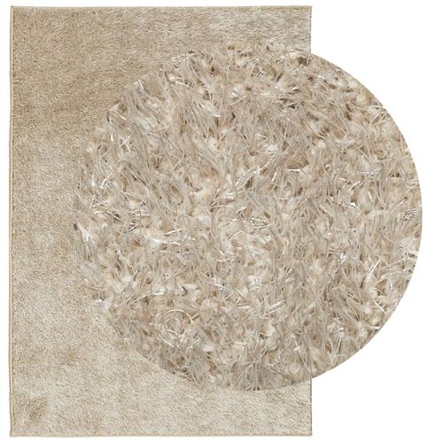 vidaXL Rug ISTAN High Pile Shiny Look Anthracite 80x150 cm vidaXL