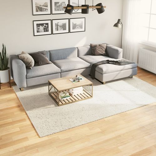 vidaXL Rug ISTAN High Pile Shiny Look Anthracite 80x150 cm cream 200 x 280 cm vidaXL