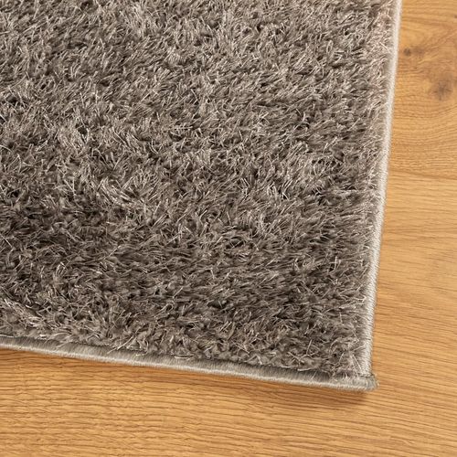 vidaXL Rug ISTAN High Pile Shiny Look Anthracite 80x150 cm vidaXL