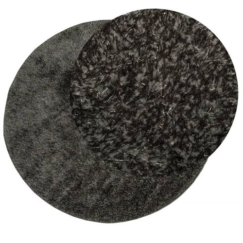 vidaXL Rug ISTAN High Pile Shiny Look Anthracite 80x150 cm vidaXL