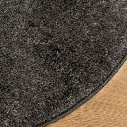 vidaXL Rug ISTAN High Pile Shiny Look Anthracite 80x150 cm vidaXL