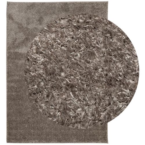 vidaXL Rug ISTAN High Pile Shiny Look Anthracite 80x150 cm vidaXL
