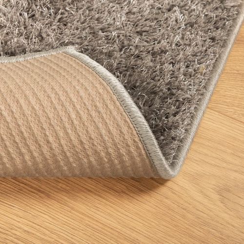 vidaXL Rug ISTAN High Pile Shiny Look Anthracite 80x150 cm vidaXL