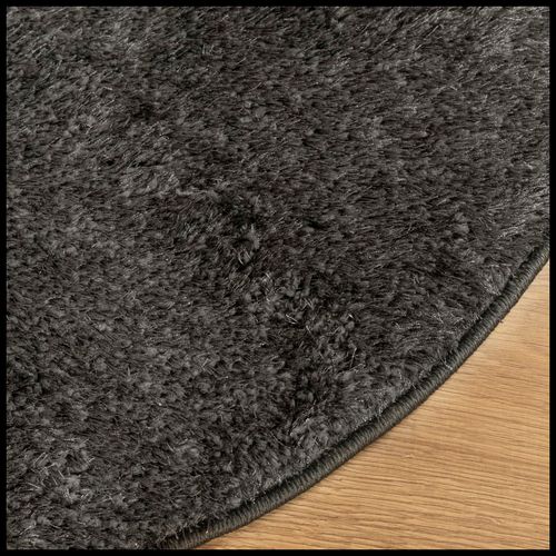 vidaXL Rug ISTAN High Pile Shiny Look Anthracite 80x150 cm vidaXL