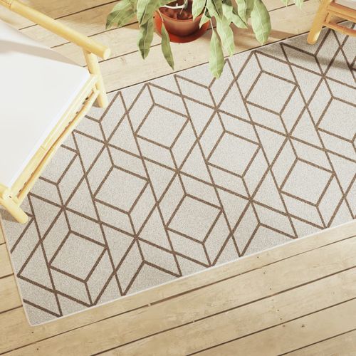 vidaXL Indoor & Outdoor Short Pile Rug Multicolour 80x150 cm Anti Slip vidaXL