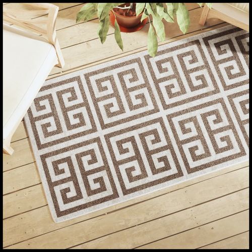 vidaXL Indoor & Outdoor Short Pile Rug Multicolour 80x150 cm Anti Slip vidaXL