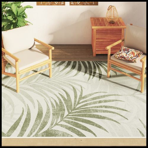 vidaXL Indoor & Outdoor Short Pile Rug Multicolour 80x150 cm Anti Slip vidaXL