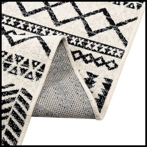 vidaXL Indoor & Outdoor Short Pile Rug Multicolour 80x150 cm Anti Slip vidaXL