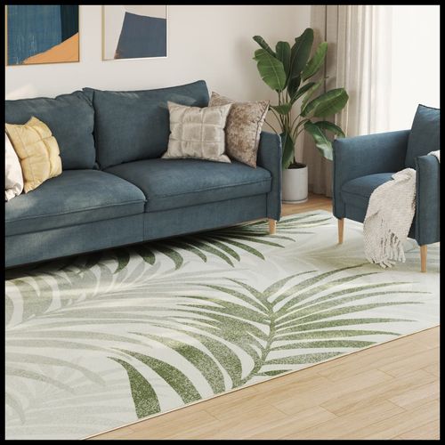 vidaXL Indoor & Outdoor Short Pile Rug Multicolour 80x150 cm Anti Slip vidaXL