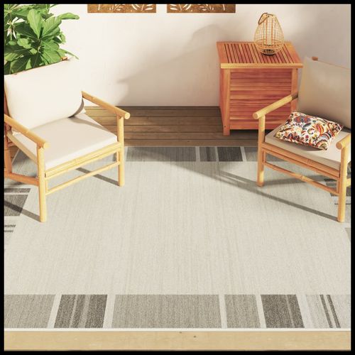vidaXL Indoor & Outdoor Short Pile Rug Multicolour 80x150 cm Anti Slip vidaXL