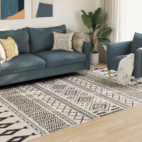 vidaXL Indoor & Outdoor Short Pile Rug Multicolour 80x150 cm Anti Slip indian 190 x 300 cm vidaXL