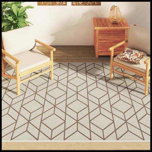 vidaXL Indoor & Outdoor Short Pile Rug Multicolour 80x150 cm Anti Slip vidaXL