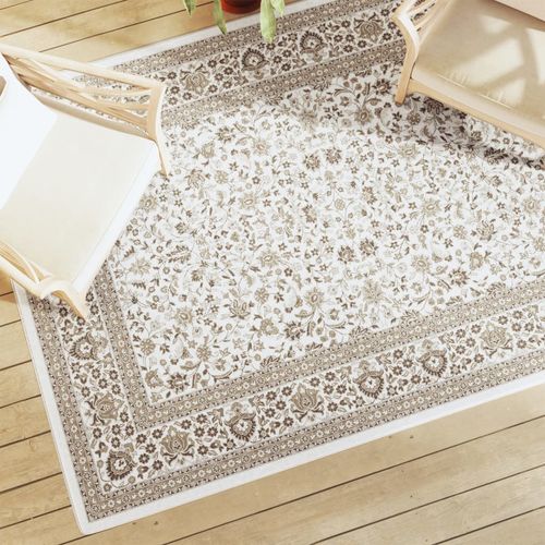 vidaXL Indoor & Outdoor Short Pile Rug Multicolour 80x150 cm Anti Slip peacock 160 x 230 cm vidaXL
