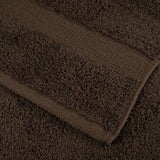 vidaXL Black Cotton Towel Set – Soft & Absorbent Decor vidaXL