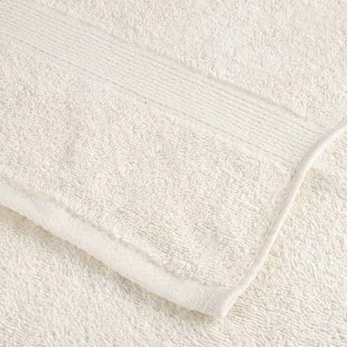 vidaXL 6 Piece Premium Towel Set White 600 gsm 100% Cotton vidaXL