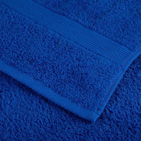 vidaXL Black Cotton Towel Set – Soft & Absorbent Decor vidaXL