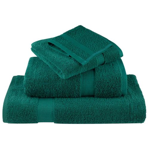 vidaXL 6 Piece Premium Towel Set White 600 gsm 100% Cotton vidaXL
