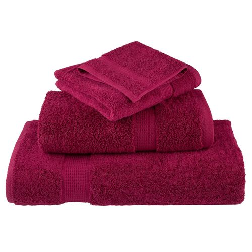 vidaXL 6 Piece Premium Towel Set White 600 gsm 100% Cotton vidaXL