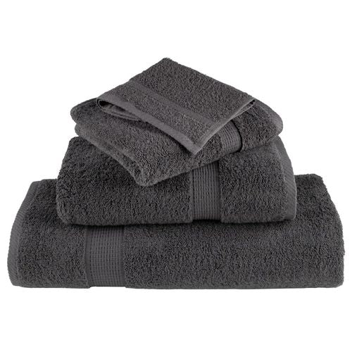 vidaXL 6 Piece Premium Towel Set White 600 gsm 100% Cotton vidaXL