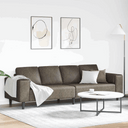 vidaXL Stylish Sofa Set for Modern Living Rooms Dark grey without ottoman vidaXL