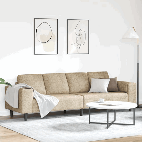 vidaXL Stylish Sofa Set for Modern Living Rooms Light grey without ottoman vidaXL