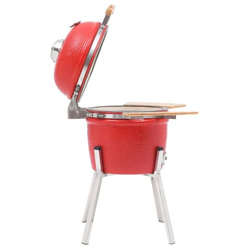Kamado Barbecue Grill Smoker Ceramic 81 cm vidaXL