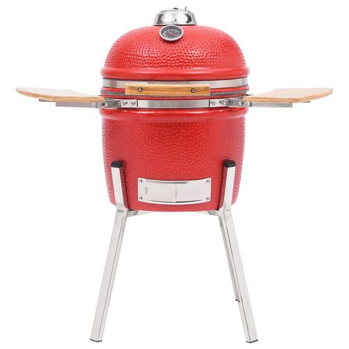 Kamado Barbecue Grill Smoker Ceramic 81 cm vidaXL