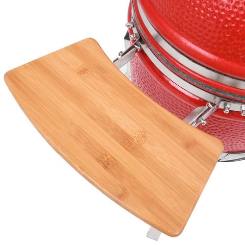 Kamado Barbecue Grill Smoker Ceramic 81 cm vidaXL