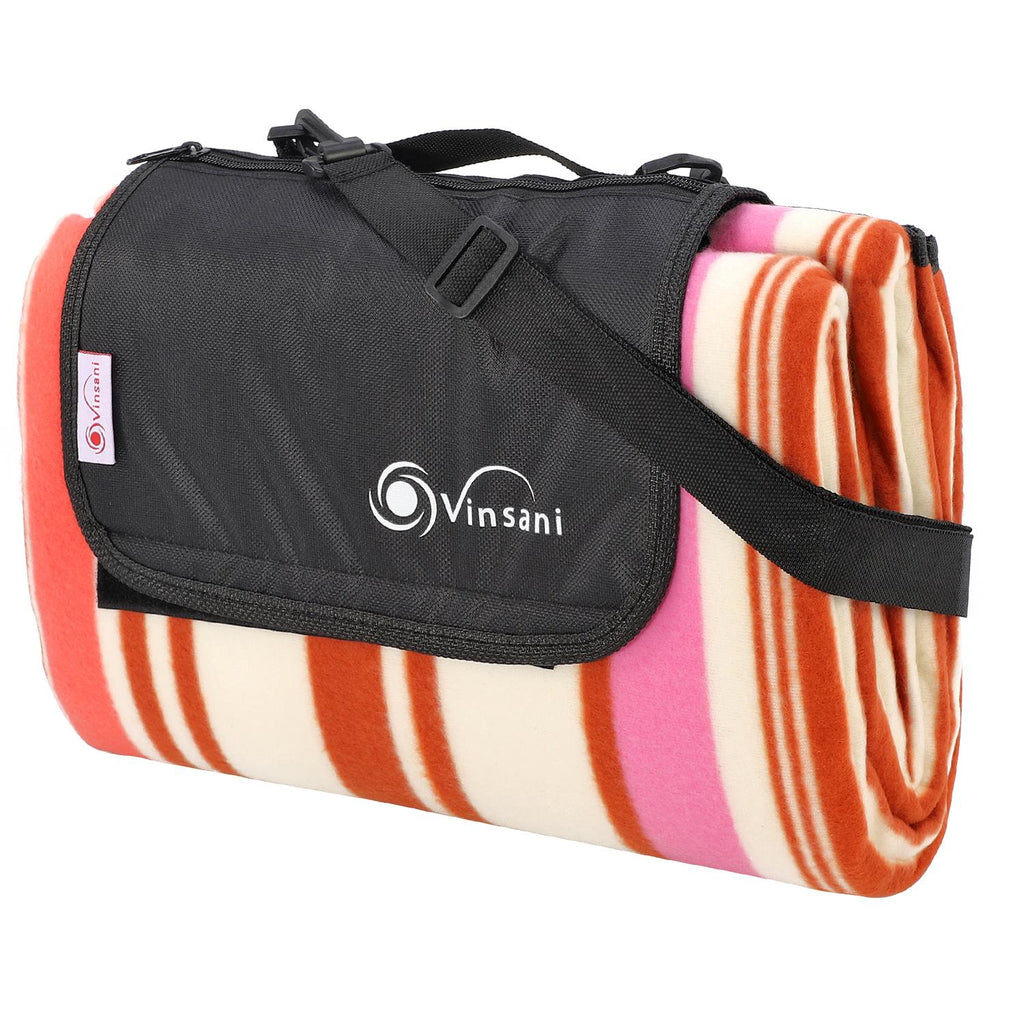 Vinsani Folding Picnic Blanket - Extra Large Waterproof Vinsani