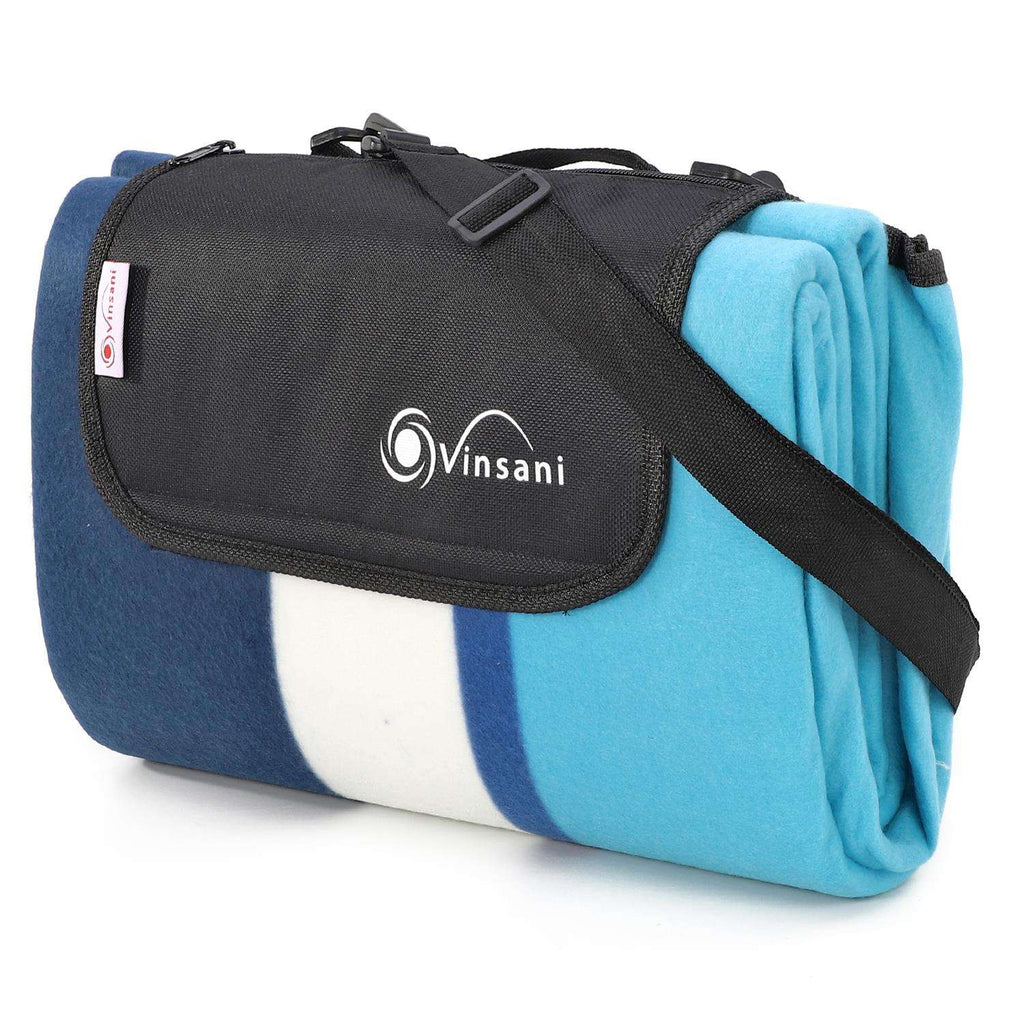 Vinsani Folding Picnic Blanket - Extra Large Waterproof Vinsani
