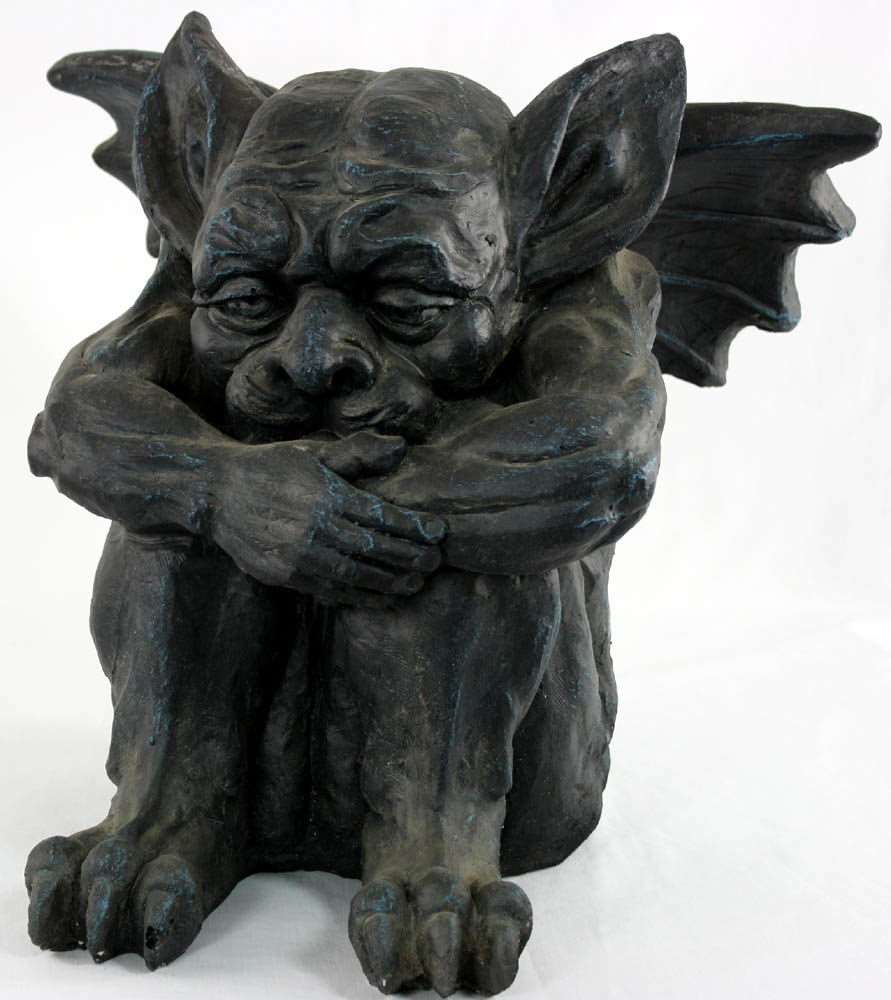 Stone Effect Large Gargoyle Statue Geko Products