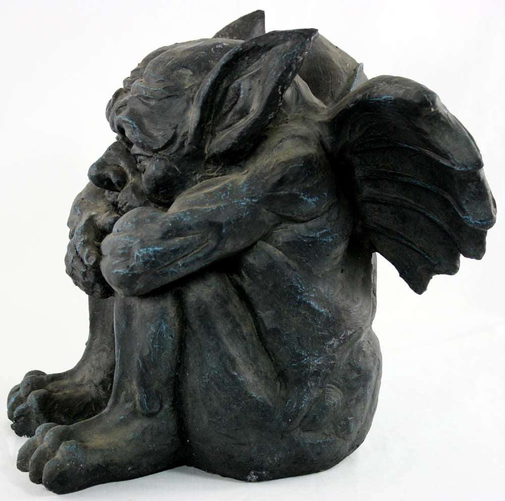 Stone Effect Large Gargoyle Statue Geko Products