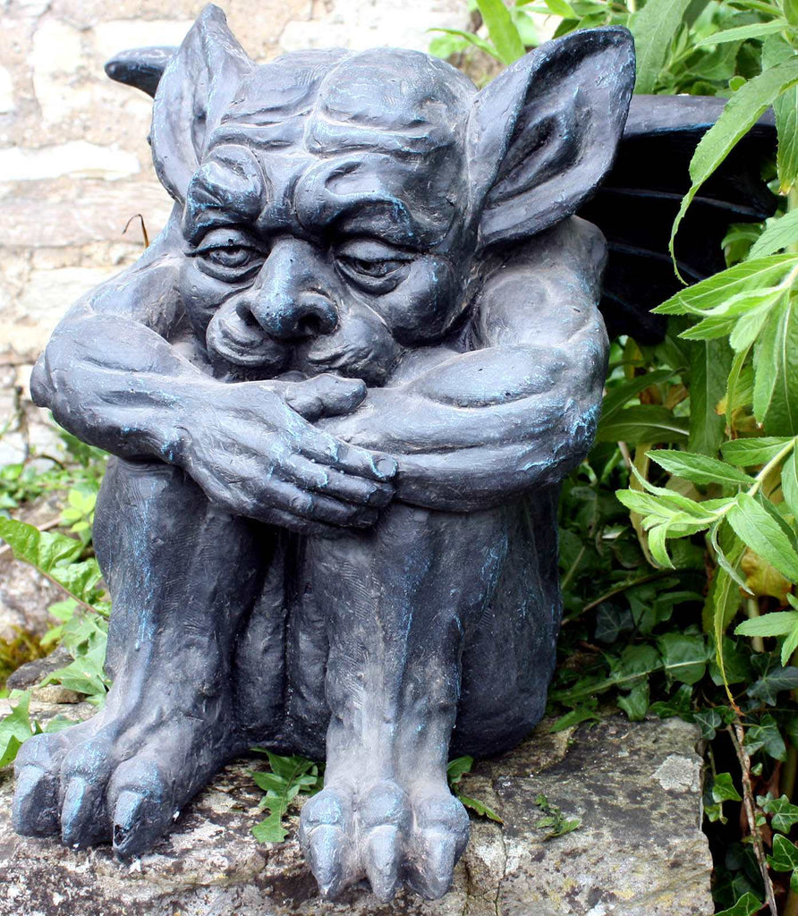 Stone Effect Large Gargoyle Statue Geko Products