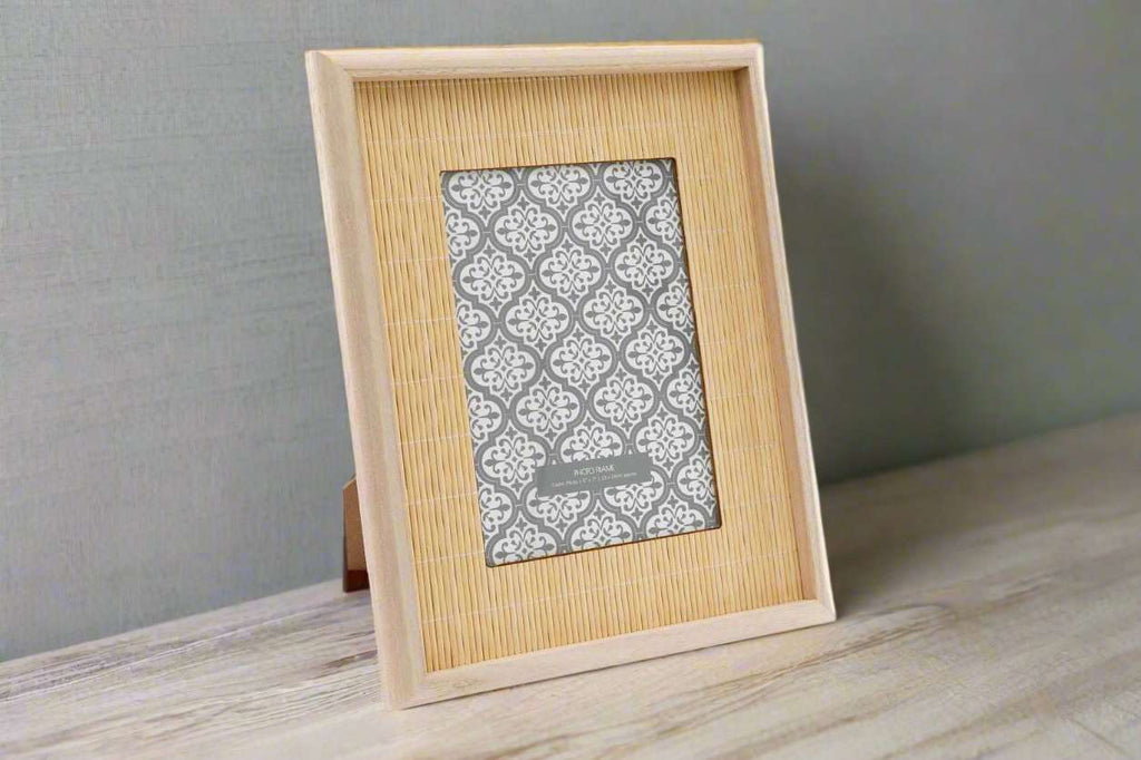 Bamboo Photo Frame 5x7" Geko Products