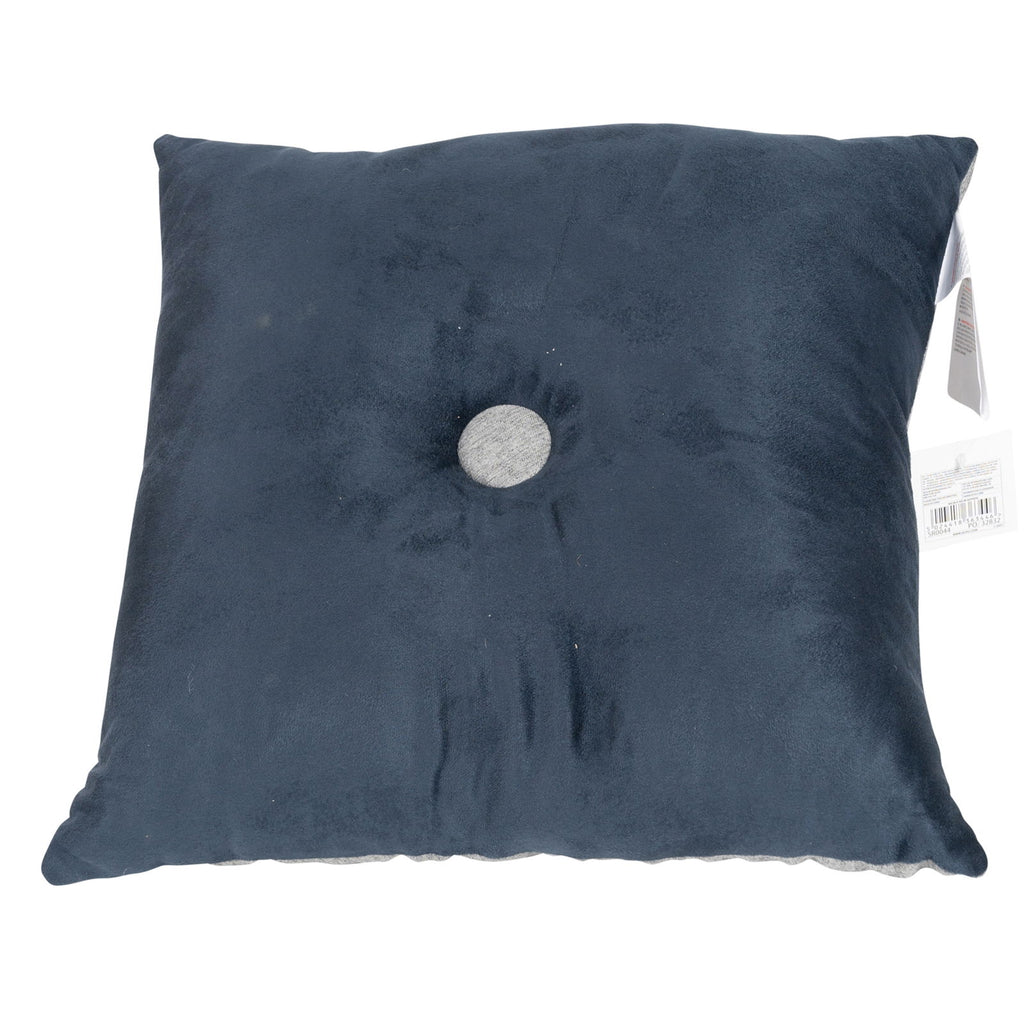 Double Sided Square Scatter Cushion Dark Blue 36cm Geko Products