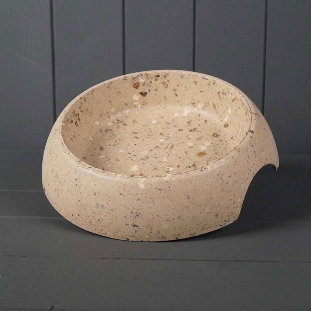 Earthy Pet Bowl Made with Coffee (23cm) Geko Products