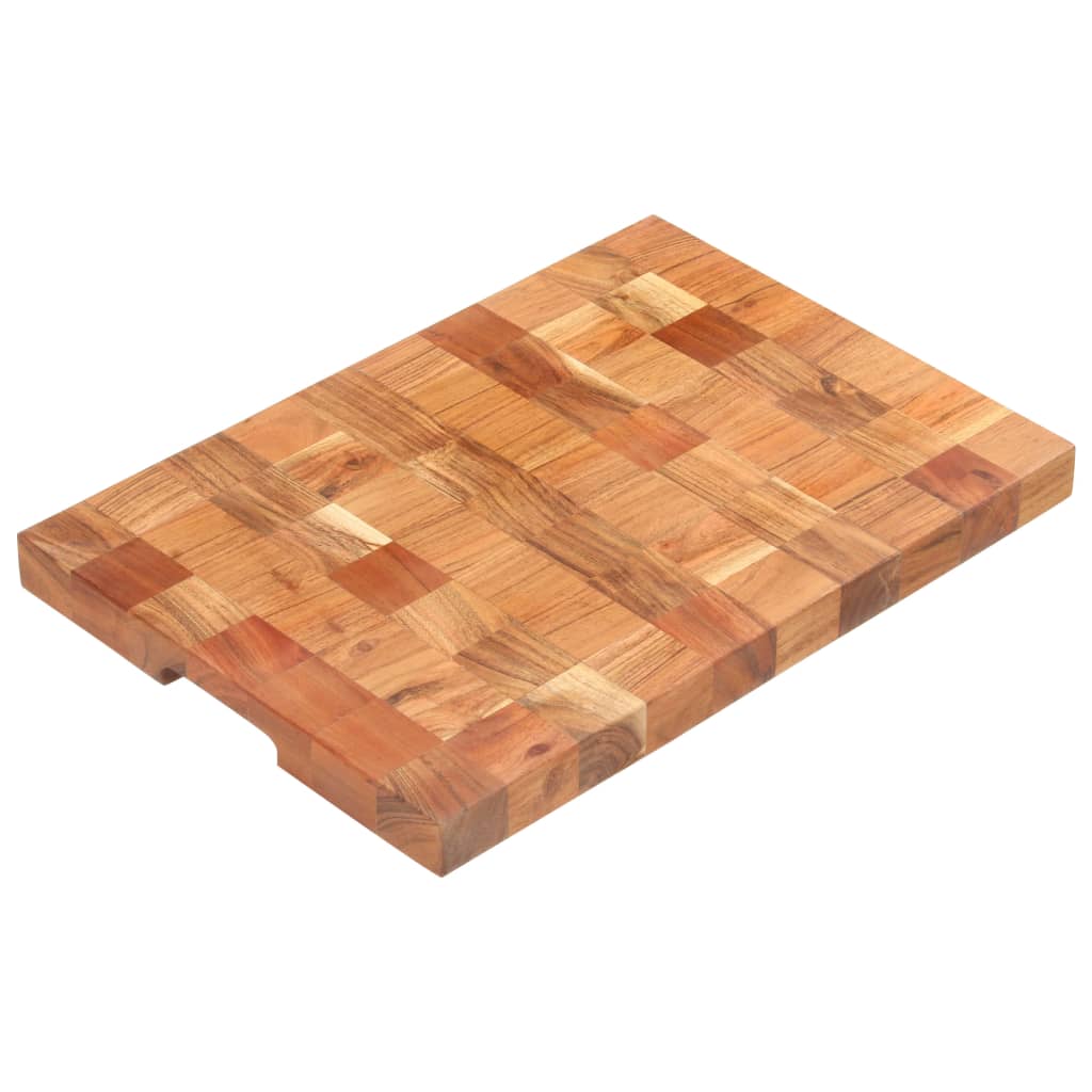 vidaXL Chopping Board 40x30x3.8 cm Solid Acacia Wood vidaXL