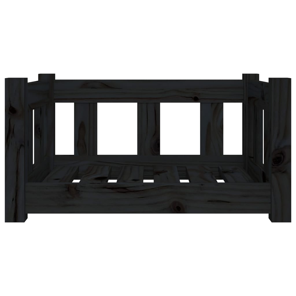 vidaXL Dog Bed 55.5x45.5x28 cm Solid Wood Pine vidaXL