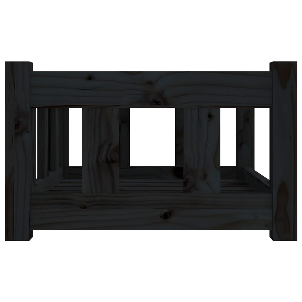 vidaXL Dog Bed 55.5x45.5x28 cm Solid Wood Pine vidaXL