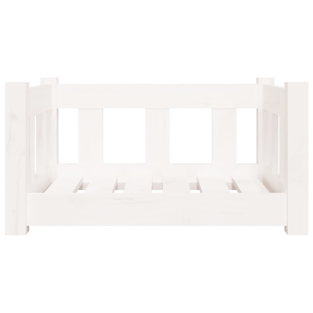vidaXL Dog Bed 55.5x45.5x28 cm Solid Wood Pine vidaXL