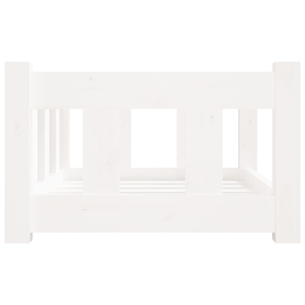 vidaXL Dog Bed 55.5x45.5x28 cm Solid Wood Pine vidaXL