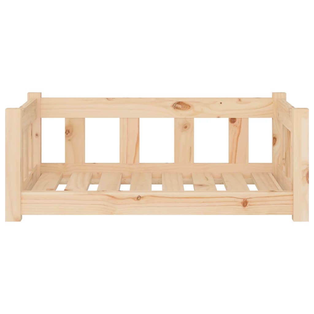 vidaXL Dog Bed 55.5x45.5x28 cm Solid Wood Pine vidaXL