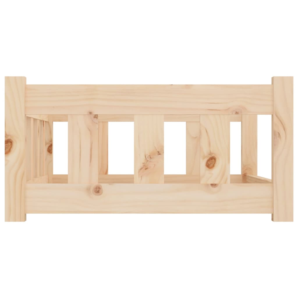 vidaXL Dog Bed 55.5x45.5x28 cm Solid Wood Pine vidaXL