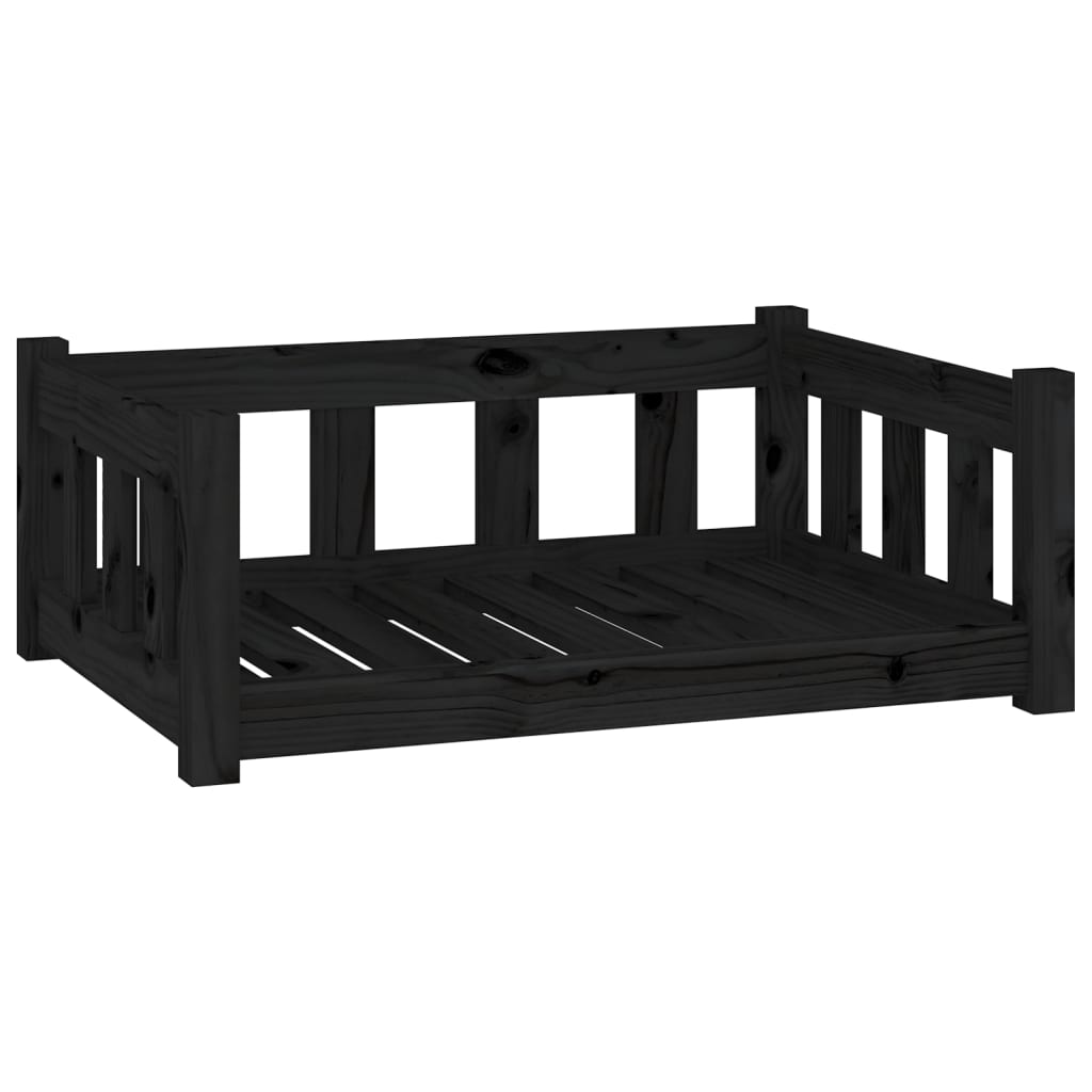 vidaXL Dog Bed 55.5x45.5x28 cm Solid Wood Pine vidaXL